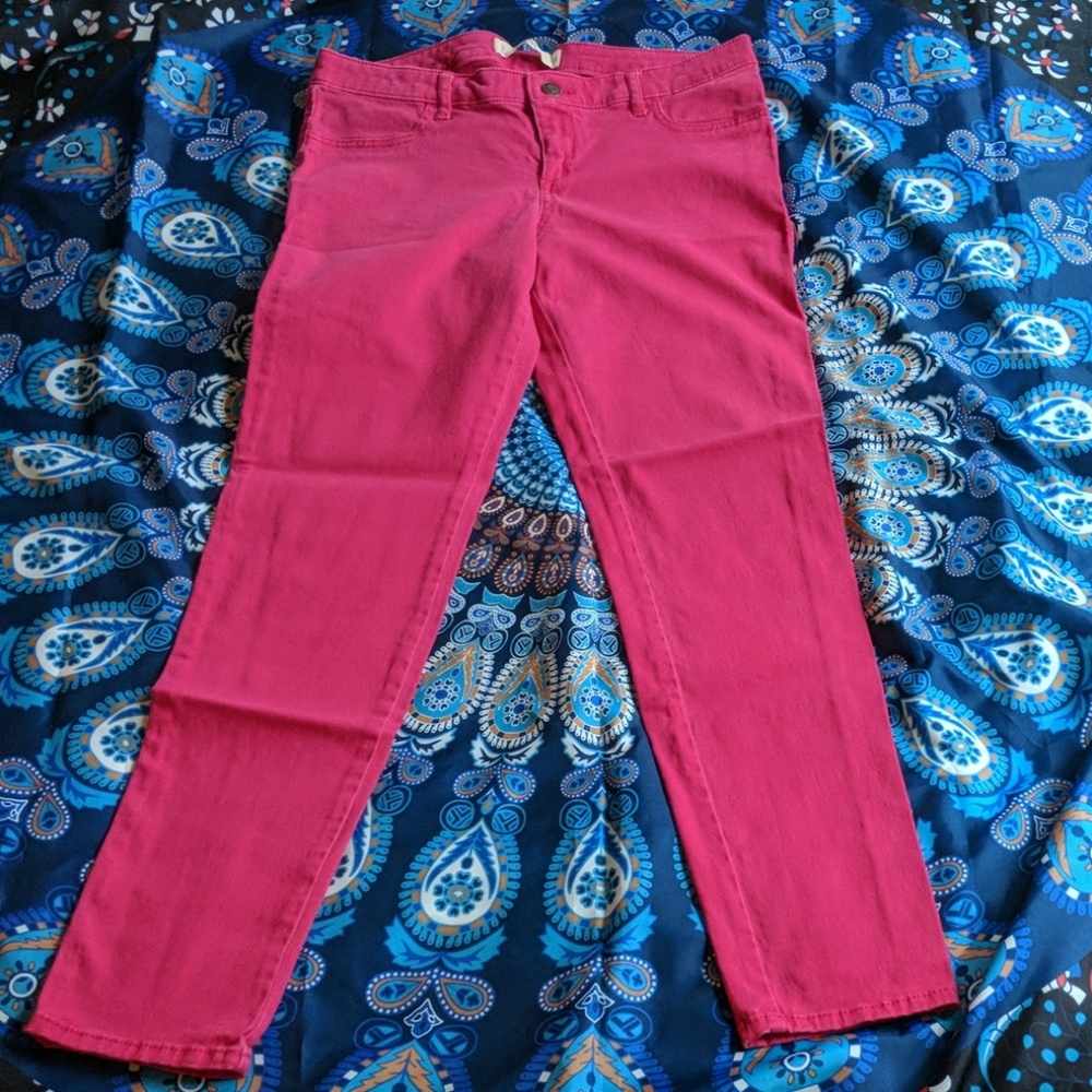 Hollister Jeans pink size 9
